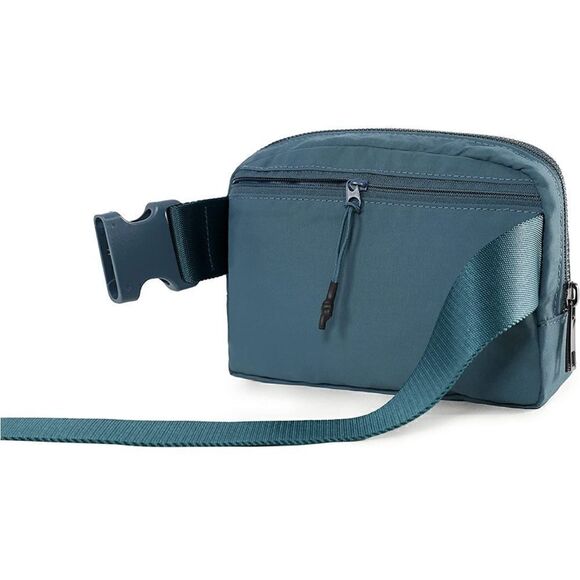 Matte Blue Camo Fanny Pack - Picture 3 of 4